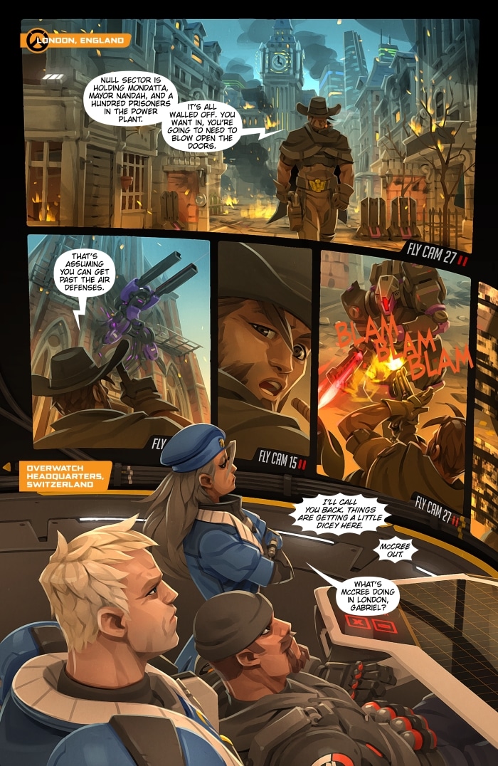 Overwatch Comics